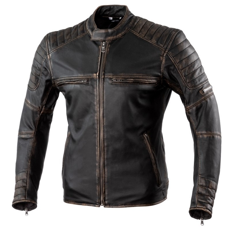 Giacca da moto Rebelhorn Hunter Pro Vintage Brown Saldi