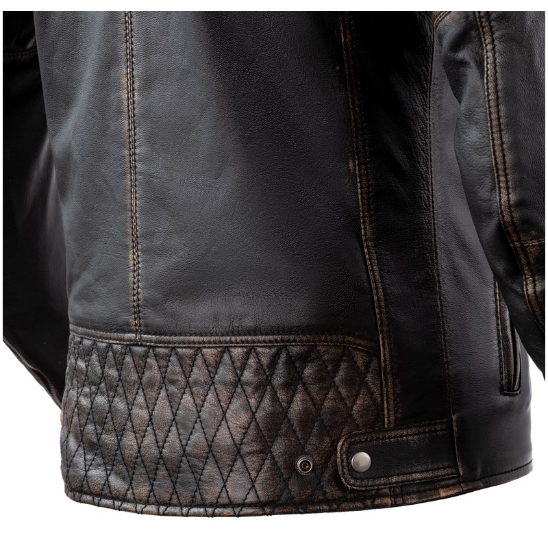 Giacca da moto Rebelhorn Hunter Pro Vintage Brown Saldi