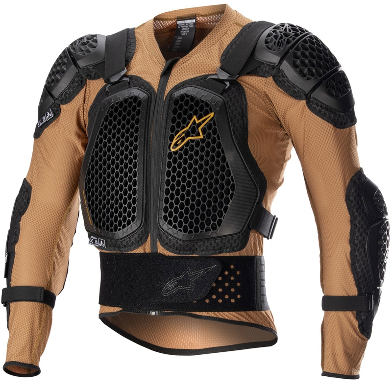 Protezione corpo Alpinestars Bionic Action 2 nero-marrone