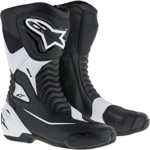 Stivali da moto Alpinestars SMX-S nero-bianco