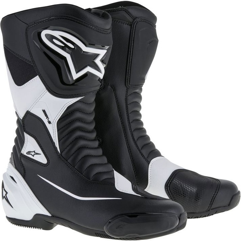 Stivali da moto Alpinestars SMX-S nero-bianco