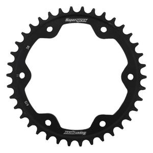 Řetězová rozeta SUPERSPROX černý 38 zubů, 525