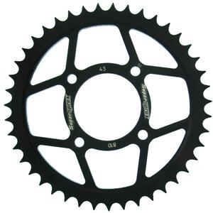 Řetězová rozeta SUPERSPROX černý 43 zubů, 428