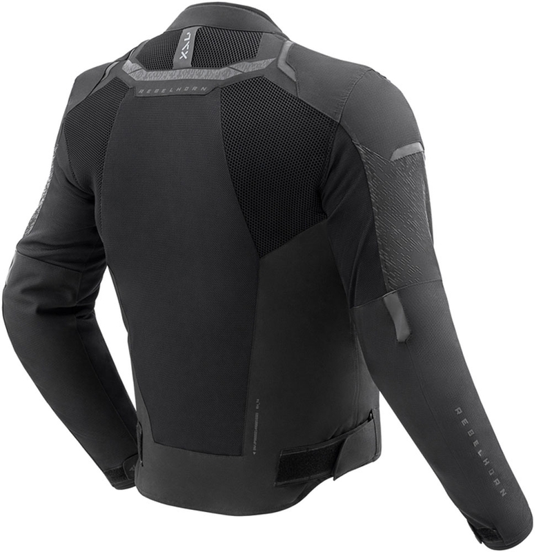 Giacca da motociclista Rebelhorn Jax nera