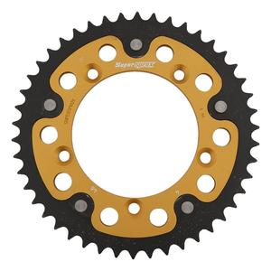 Řetězová rozeta SUPERSPROX STEALTH zlatá 46 zubů, 420