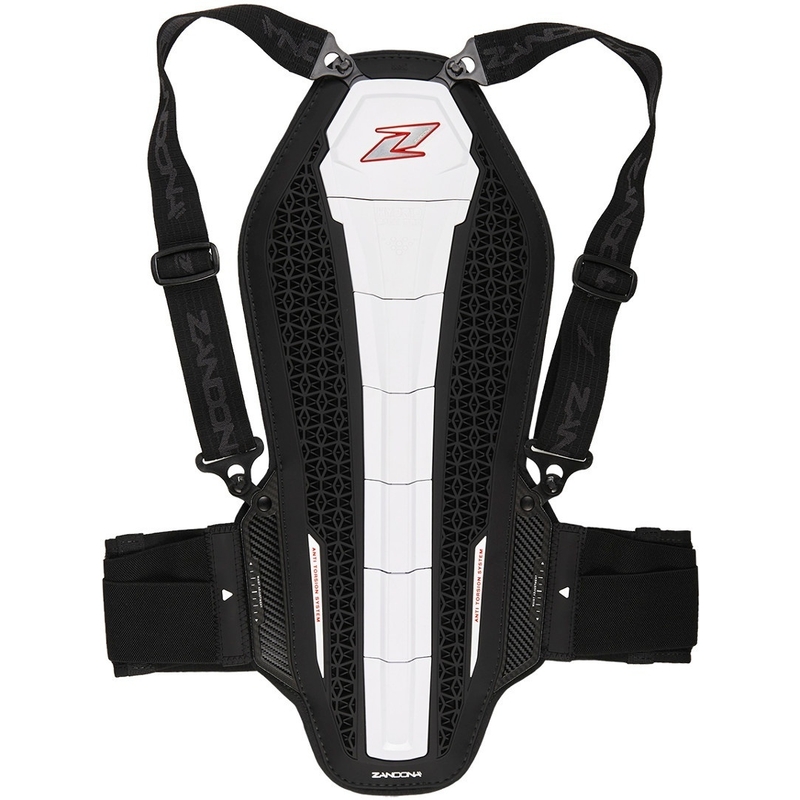 Protezione della colonna vertebrale Zandona Hybrid Back Pro X7 bianco 168-177 cm