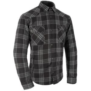 Camicia da motociclista Oxford Kickback 3.0 grigia