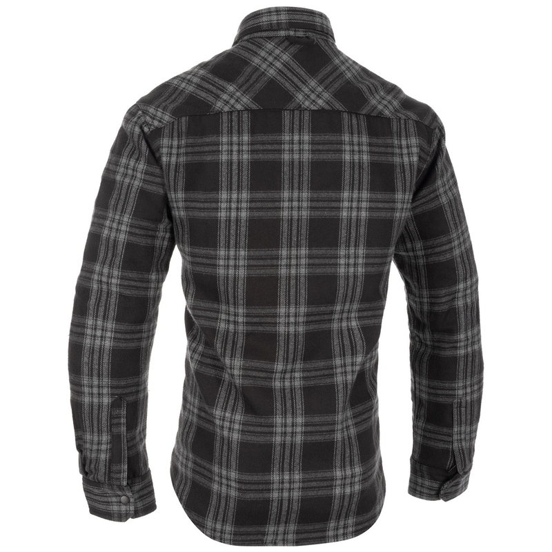Camicia da motociclista Oxford Kickback 3.0 grigia
