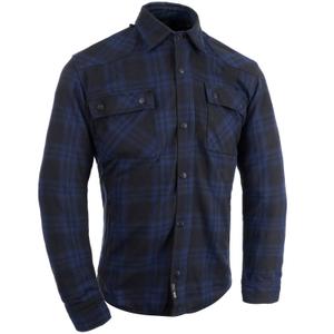 Camicia da motociclista Oxford Kickback 3.0 blu
