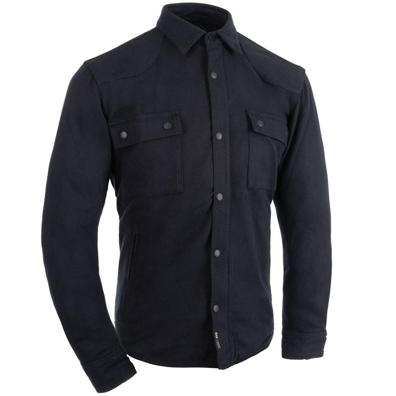 Camicia da motociclista Oxford Kickback 3.0 nera