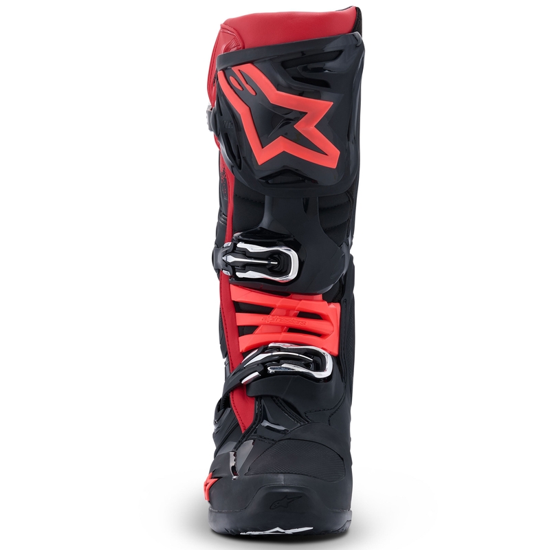 Stivali da moto Alpinestars Tech 10 nero-rosso