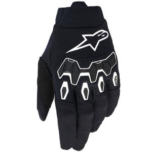 Guanti da motocross Alpinestars Full Bore V2 neri-bianchi