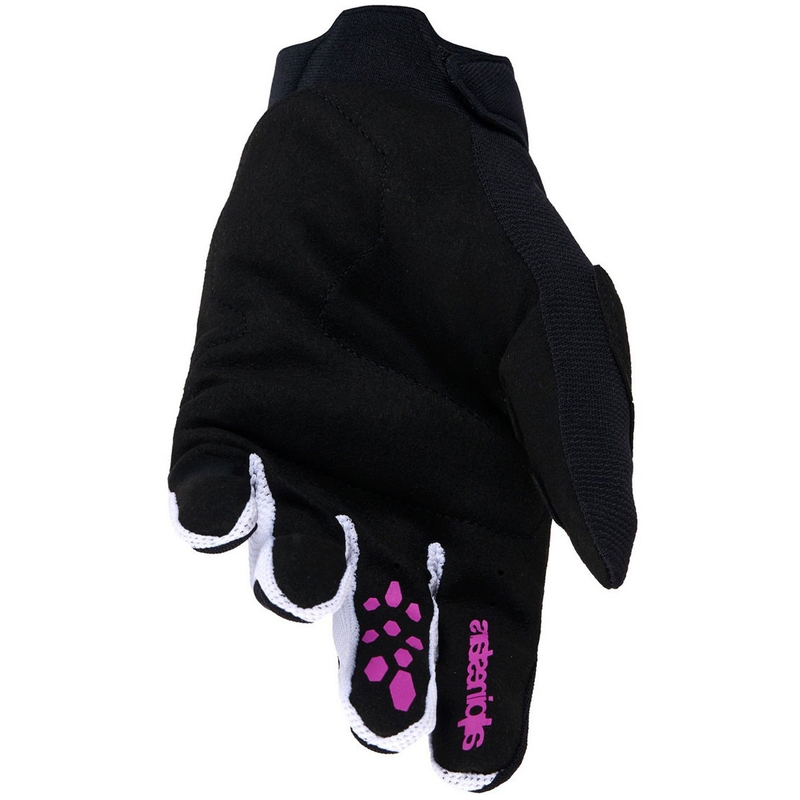 Guanti da motocross Alpinestars Full Bore V2 viola-nero
