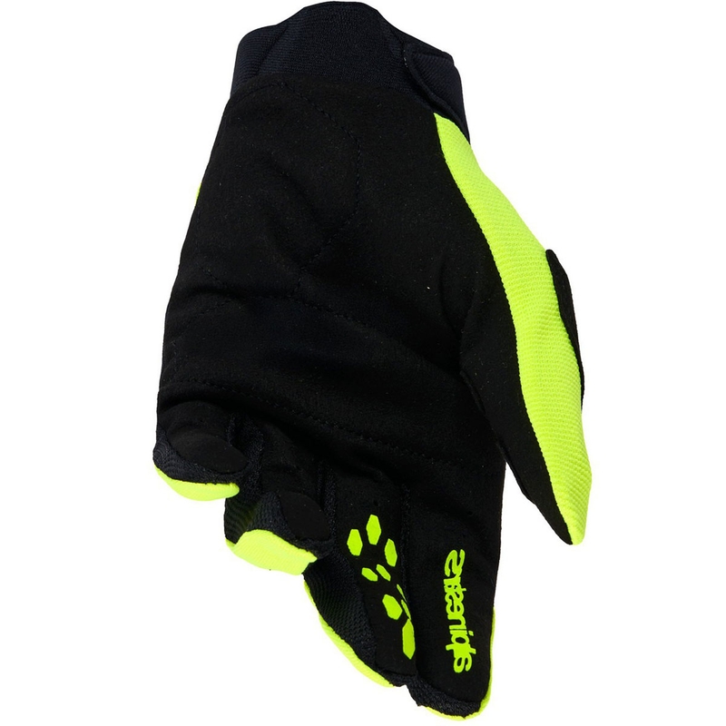 Guanti da motocross Alpinestars Full Bore V2 giallo fluo-nero
