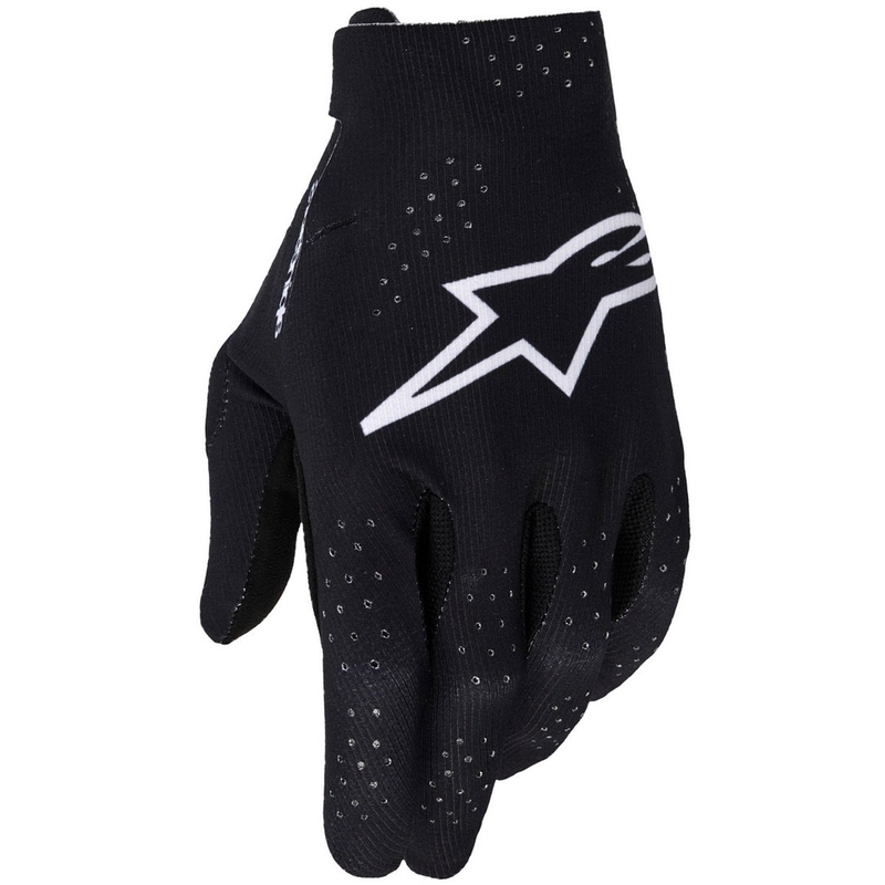 Guanti da motocross Alpinestars Supertech MX neri-bianchi