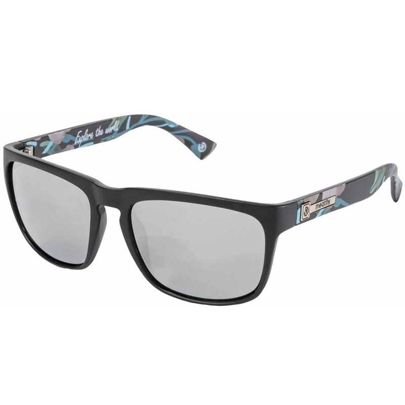 Occhiali da sole Meatfly Ronnie Pink Flowers neri-rosa