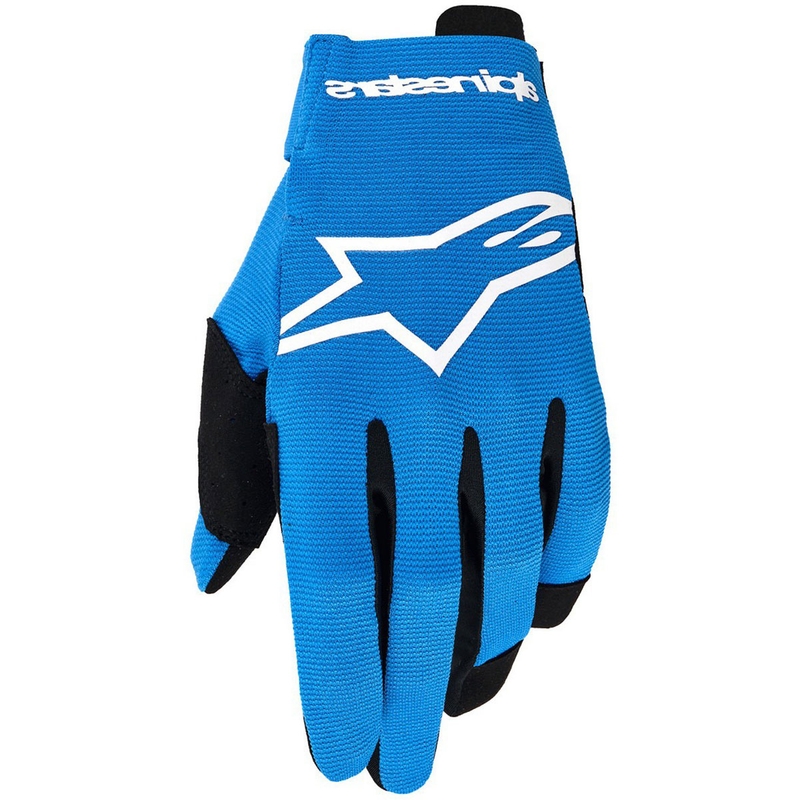 Guanti da motocross Alpinestars Radar blu-bianchi
