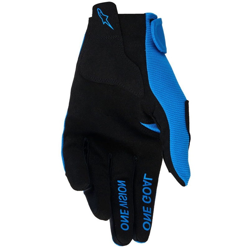 Guanti da motocross Alpinestars Radar blu-bianchi