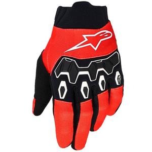Guanti da motocross Alpinestars Full Bore V2 Youth/Kids rosso nero-bianco