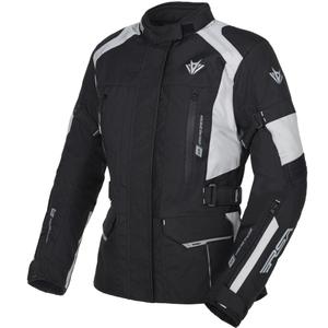 Giacca da moto da donna RSA EXO 2 nero-grigio