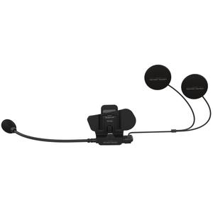 Supporto per casco con accessori per cuffie Sena 60S, incluso microfono fisso, nero