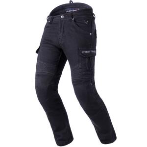 Jeans da motociclista Street Racer Cargo CE neri