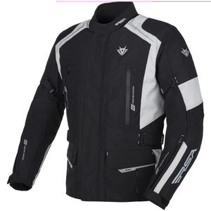 Giacca da moto RSA EXO 2 nera-grigia