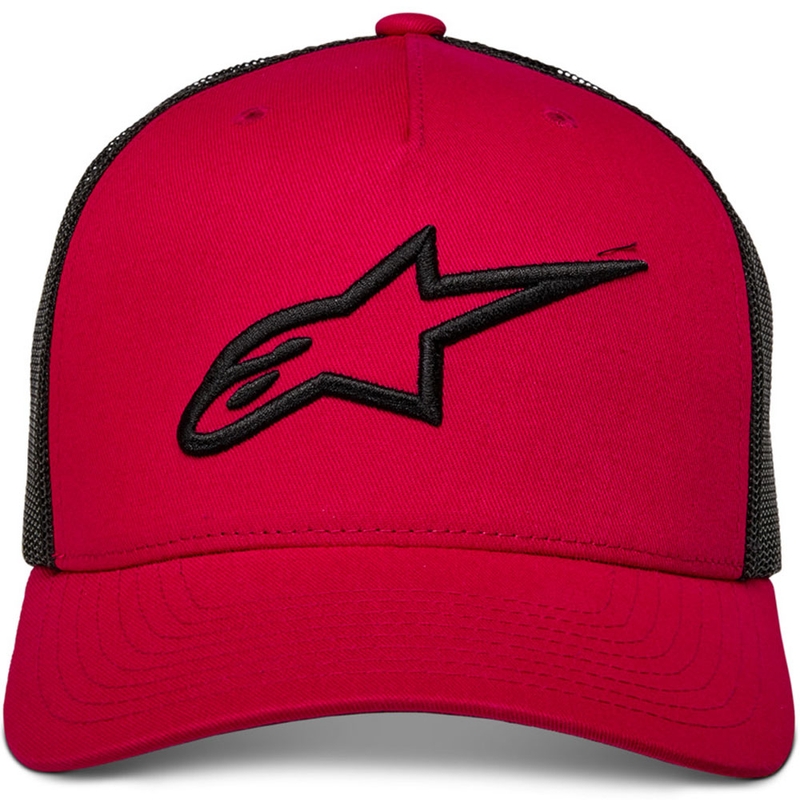 Cappellino Alpinestars Ageless rosso-nero