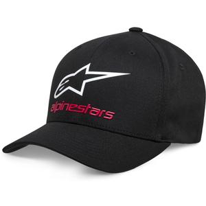 Cappellino Alpinestars Always 2.0 nero-bianco-rosso