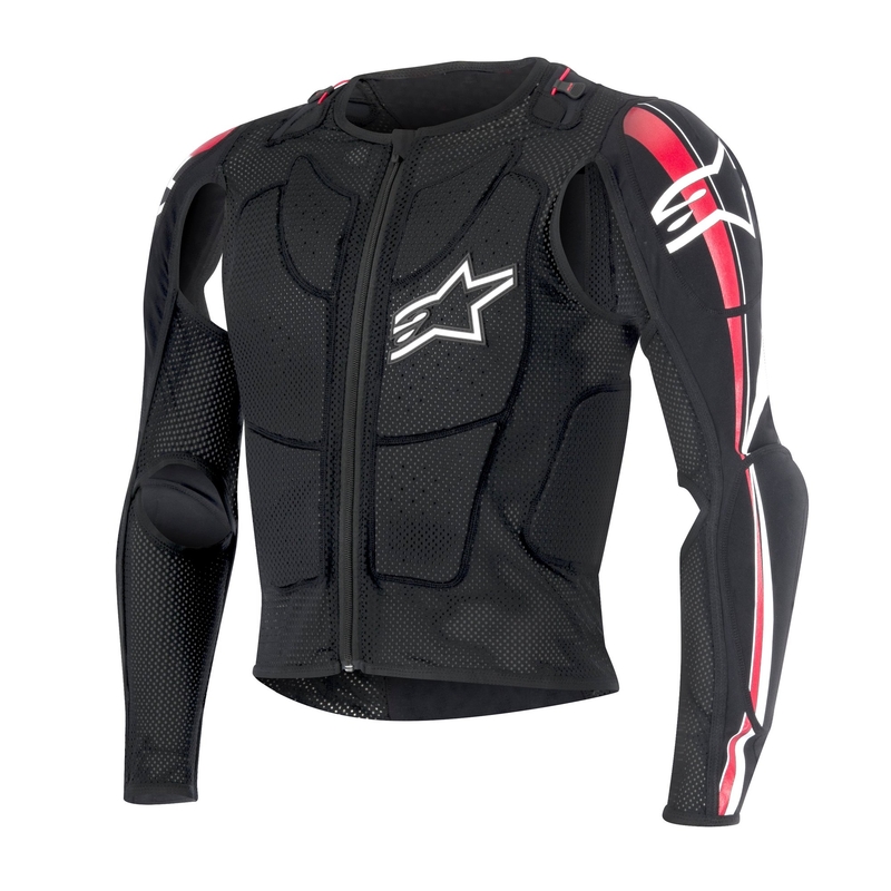Chránič těla Alpinestars Bionic Plus černo-bílo-červený