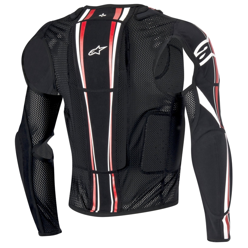 Chránič těla Alpinestars Bionic Plus černo-bílo-červený