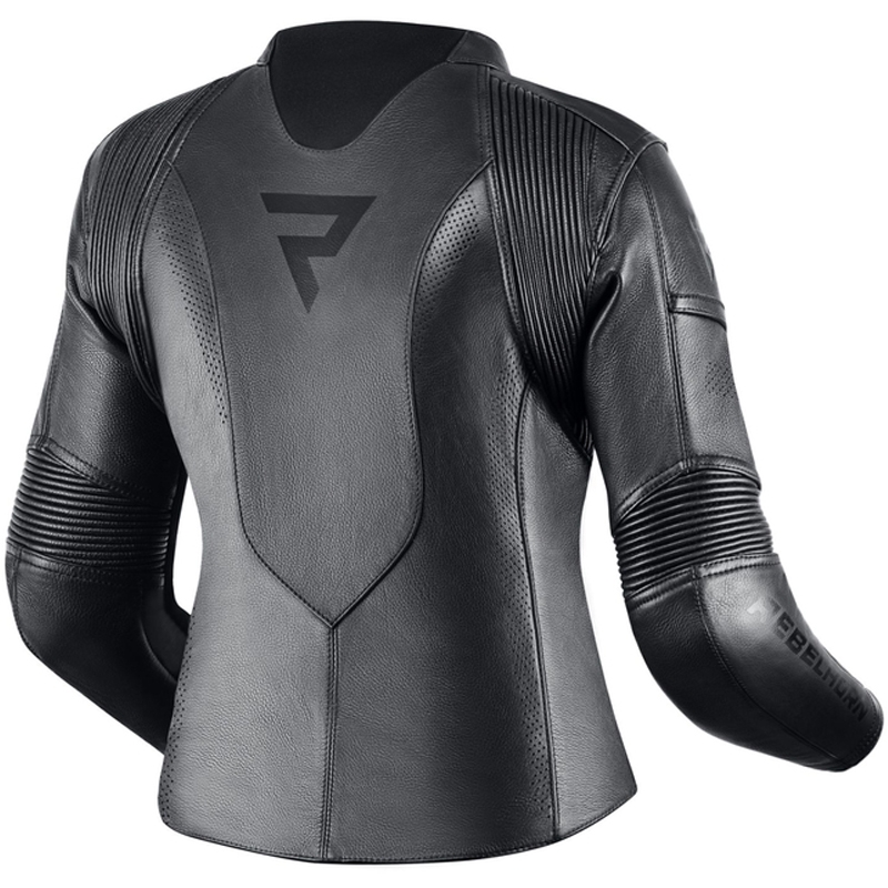 Giacca da moto da donna Rebelhorn Rebel nera