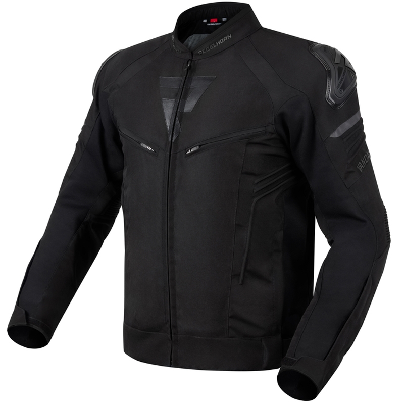 Giacca da motociclista Rebelhorn Vandal nera