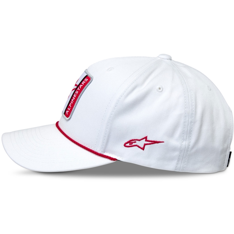 Cappellino snapback specifico Alpinestars bianco