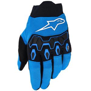 Guanti da moto Alpinestars Full Bore V2 per ragazzi/bambini blu-neri