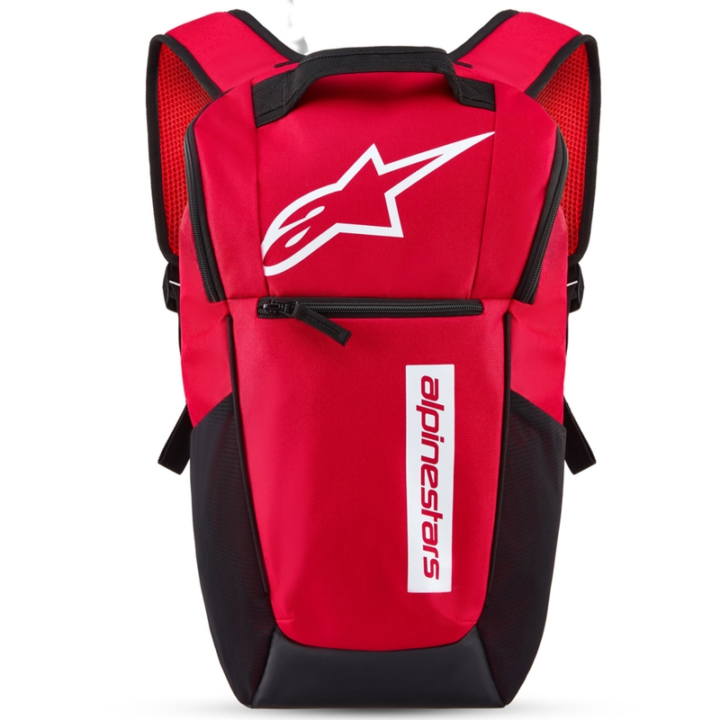 Zaino Alpinestars Defcon V3 rosso-bianco 13,6 l