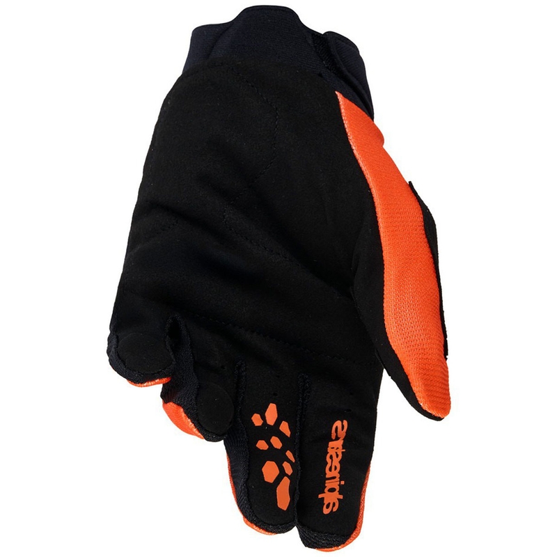 Guanti da motocross Alpinestars Full Bore V2 Youth/Kids arancione-bianco-nero-blu