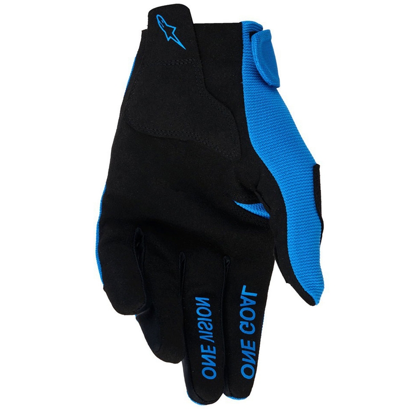 Guanti da motocross Alpinestars Radar Youth Kids Blu-Bianco