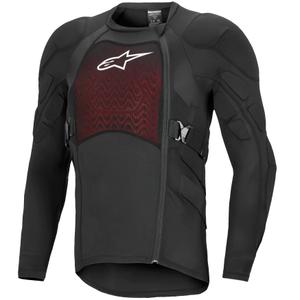 Protettore corpo manica lunga Alpinestars Bionic Plasma LT nero-rosso-bianco