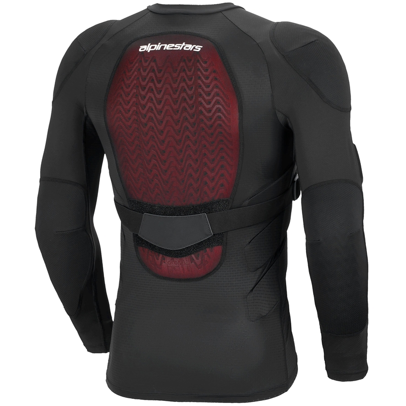 Protettore corpo manica lunga Alpinestars Bionic Plasma LT nero-rosso-bianco
