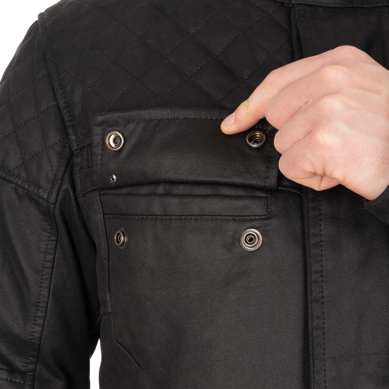 Giacca da moto OXFORD HARDY 2.0 nera