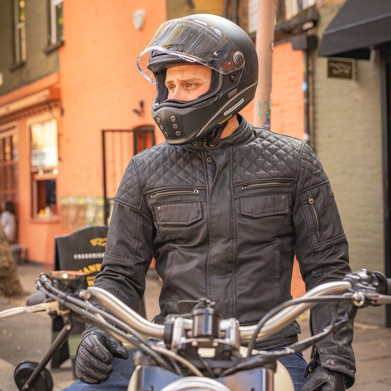 Giacca da moto OXFORD HARDY 2.0 nera