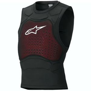 Gilet protettivo Alpinestars Bionic Plasma LT nero-rosso-bianco