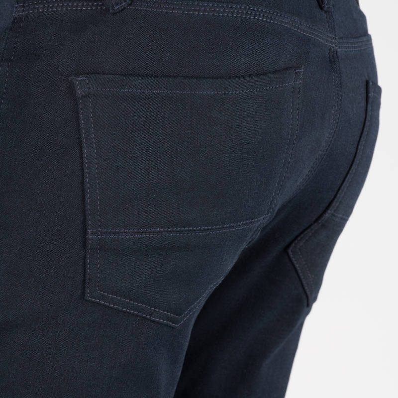 Jeans da motociclista OXFORD ORIGINAL APPROVED SUPER STRETCH JEANS AA SLIM FIT blu indaco