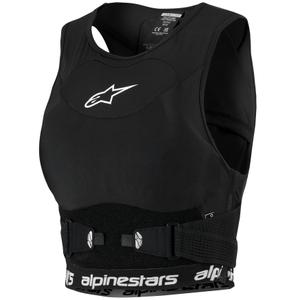 Alpinestars Stella Plasma Chest Pettorina Protettiva da Donna Nero-Bianco