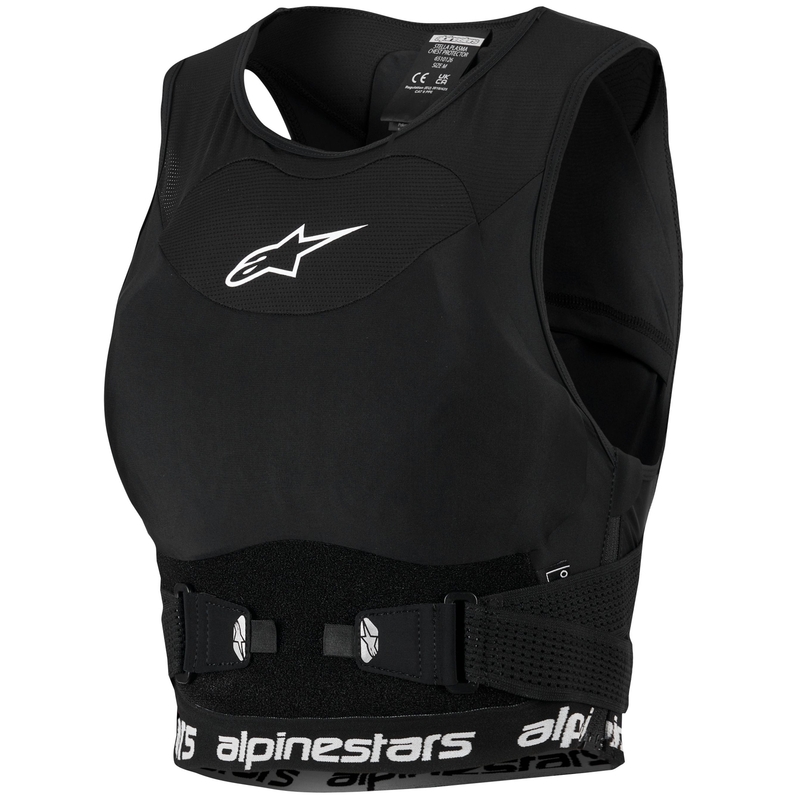 Alpinestars Stella Plasma Chest Pettorina Protettiva da Donna Nero-Bianco