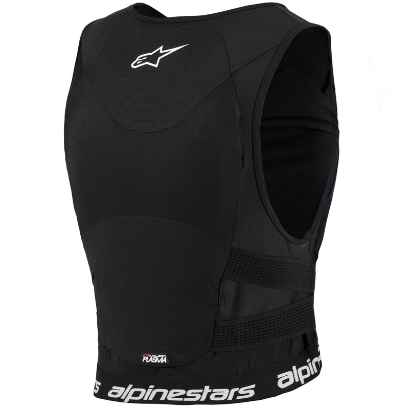 Alpinestars Stella Plasma Chest Pettorina Protettiva da Donna Nero-Bianco