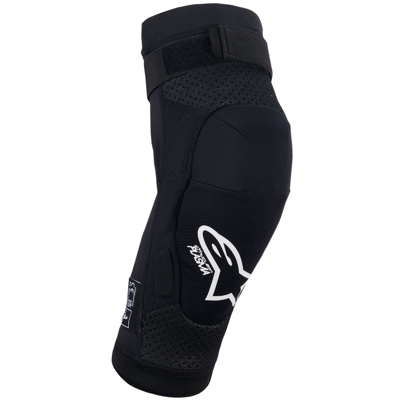 Protezioni per ginocchia Alpinestars Bionic Plasma Youth nero-rosso-bianco