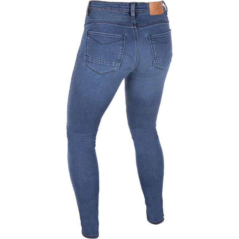 Jeans da motociclista da donna OXFORD SOFIA AA Slim azzurro