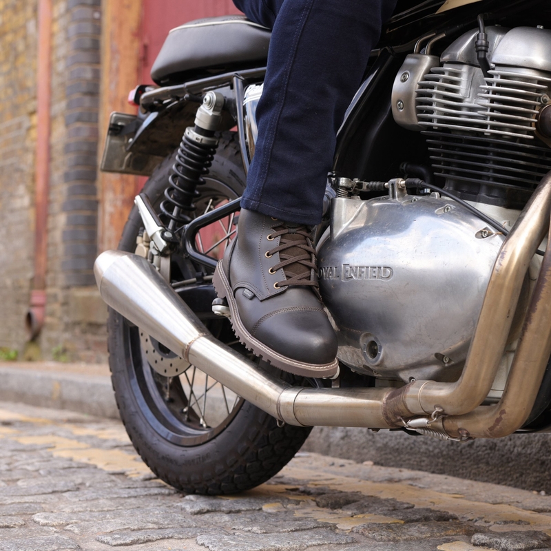 Stivali da moto Oxford Merton 2.0 marroni